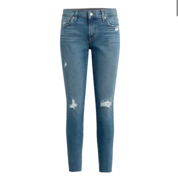 Krista Distressed Low Rise Skinny Ankle Jeans 26 - Picture 1 of 1